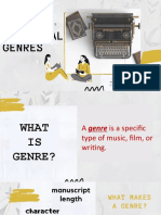 What is Genre? Understanding Types of Music, Film & Writing