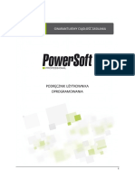Oprogramowanie Powersoft Professional Instrukcja Obslugi
