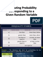 Computing Probability of a Random Variable