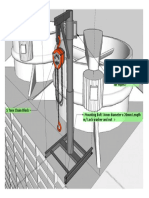 Mounting bracket for ropes and chain block