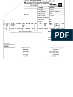 Gainwell Commosales tax invoice for D-cone seal parts