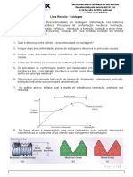 Lista Revisão - Processos de Fabricação