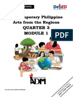 Quarter 3: Contemporary Philippine Arts From The Regions