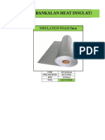 Kabankalan Heat Insulation Foam and Tape Canvass