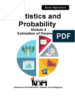 SHS Statistics and Probability Q3 Mod4 Estimation of Parameters v4