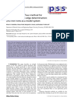 Films As A Model System: Evaluation of The Tauc Method For Optical Absorption Edge Determination: Zno Thin