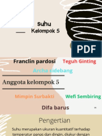 Skala Suhu: Kelompok 5