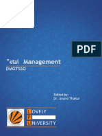 DMGT550 Retail Management