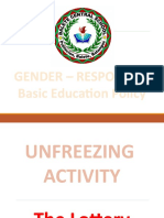 Gender Responsive Education