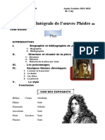 Exposé Phèdre