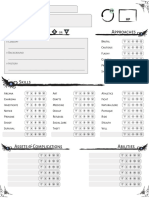 Primed - Character Sheet v.0.1