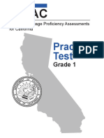 Elpac: Practice Test