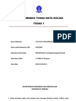 Tugas 1 Bank & Lembaga Keuangan Non Bank - I GST Putu Citra Widiastuti 045303843