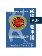 Historia Del Karate Do Shotokan