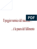 Il Peggior Nemico Del Successo È La Paura Del Fallimento