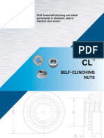 Self-Clinching Nuts: PEM® Brand Self-Clinching Nuts Install Permanently in Aluminum, Steel or Stainless Steel Sheets