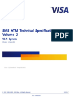 SMS ATM Technical Specifications,: V.I.P. System