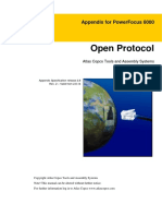Open Protocol: Appendix For Powerfocus 6000
