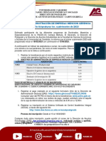 Maestría en Administración de Empresas Mencion Gerencia Oferta de Asignaturas 1er. Cuatrimestre de 2023