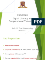 ENGG1003 Lab11 TextProcessing