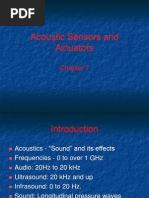 Acoustic Sensors and Actuators