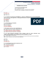 B) Solo I y II: Facultad de Ciencias Sociales y Humanidades Estudiante de Psicología Jornada Vespertina - Antofagasta