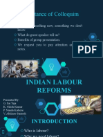 Indian Labour Reforms