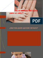 ¿Qué Es El Sentido Del Tacto para Un Niño?