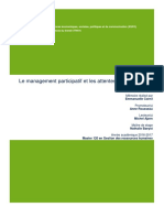 Le Management Participatif Et Les Attentes Des Travailleurs: Cas D 'Iris Group