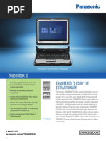 TOUGHBOOK 33 Spec Sheet