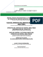 Anexo 18 - Plan Del Operativo Del Servicio de Control Simultáneo