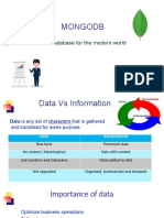 Mongodb: The Database For The Modern World