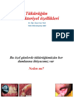 Tükürüğün Antibakteriyel Özellikleri: Dr. Öğr. Üyesi Can Türk Tıbbi Mikrobiyoloji ABD