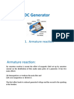 DC Generator: 1. Armature Reaction