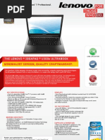 IdeaPad U300s Datasheet US