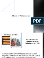 History of Philippine Arts