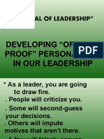 The Goal of Leadership