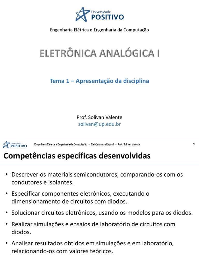 Aula EA1 - Tema 01 - Apresentação Da Disciplina e Instrumentos de ...