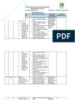 Planificación educativa curricular anual priorización 2023-2025