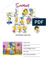 Islcollective Worksheets Beginner Prea1 Elementary A1 Adu Talking About Your Family The Simpsons 110484df9b0c86db5f2 71292192