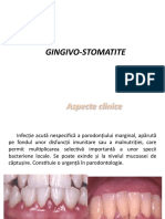 Gingivo-Stomatite: Aspecte Clinice