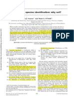 GASTON ONEILL 2004 Automated Species Identification - Why Not