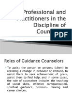 Roles of Guidance Counselors