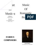 Music of the Romantic Period: Famous Composers and Their Works