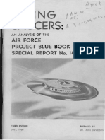 Air Force Project Blue Book Special Report