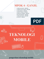 Teknologi mobile dan sistem operasinya