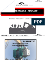 Dados Técnicos - Mbe-0001: Martelo Vibratório - Modelo HVR 60