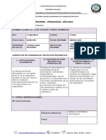 Informe pedagógico alumna 3°AAM dificultades matemáticas