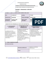 INFORME    PEDAGOGICO 2023 MARIA 2AAM