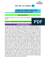 3° y 4° Tutoría Sesión 32